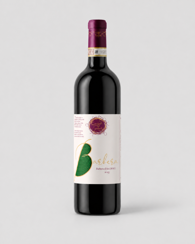 Cinque Quinti Barbera d'Asti